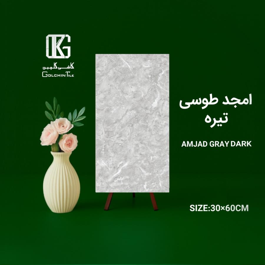 کاشی امجد طوسی تیره 60×30